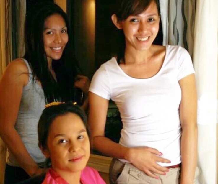 Tabing Ilog girls prepare for the Star Magic Ball 2010 with Nikki Valdez