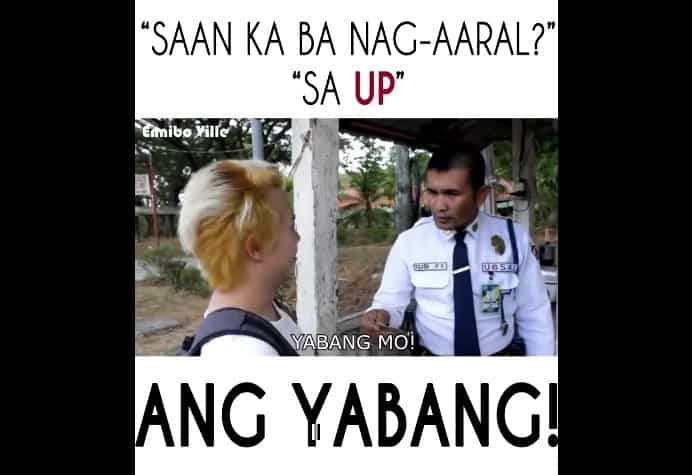 UP (University of the Philippines)?.. Cocky! Video went viral!