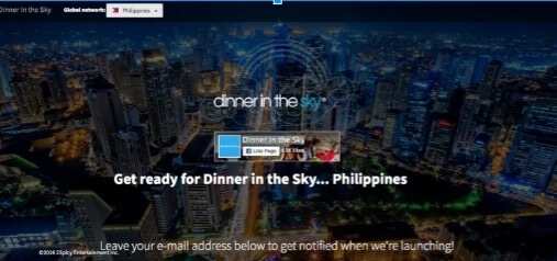 Are you ready to dine mid-air? Dinner in the Sky is coming to Manila!