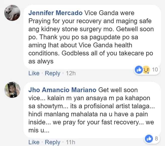 Marami talaga nagmamahal sa kanya! Netizens send their get well wishes for Vice Ganda who will undergo operations for kidney stone removal