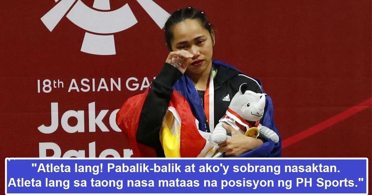 'Atleta lang' Hidilyn Diaz nasasaktan sa pagmamaliit sa ...