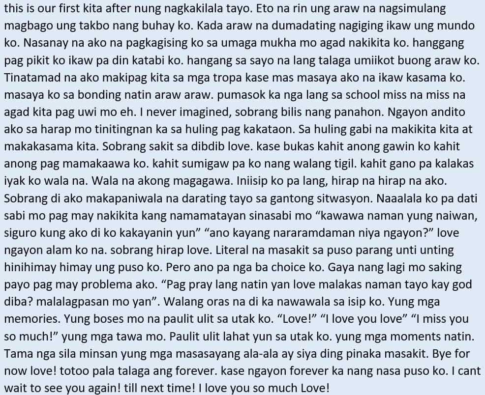 Sobrang nakakaiyak! Boyfriend's heartbreaking farewell letter to his girlfriend's untimely passing