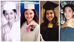 Di porke't sikat na, di na magtatapos! Photos of celebrities in their graduation toga