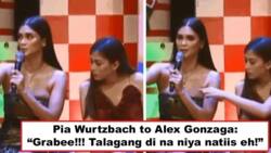 Walang silicone, totoo ang mga yan! Pia Wurtzbach's hilarious reaction after Alex Gonzaga intentionally pokes her huge 'panghinaharap' goes viral