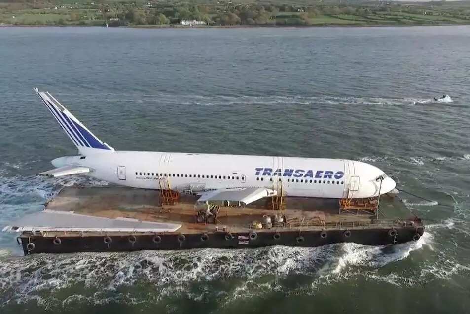 FIND OUT: Boeing plane travelled by sea