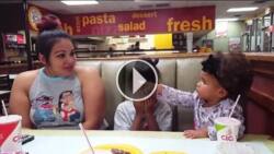 ADORABLE: Watch as little girl defends her big sister from their mother