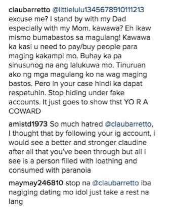 Claudine Barretto claps back at rude commenters: “Leave our family alone!”