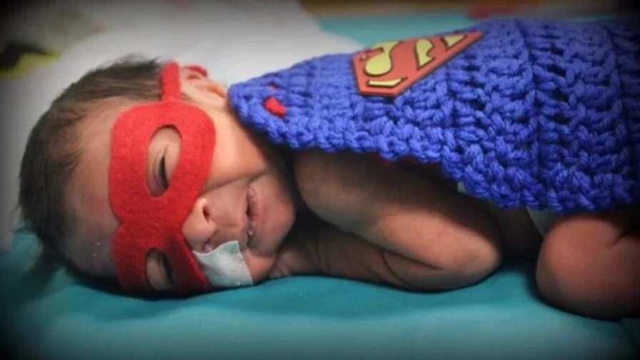 Nurse Dresses Her Baby Patients as Superheroes for Halloween (7+ Pics)
