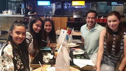 Nagkakitaan na rin! Macky Mathay dines out with Sunshine Cruz and daughters