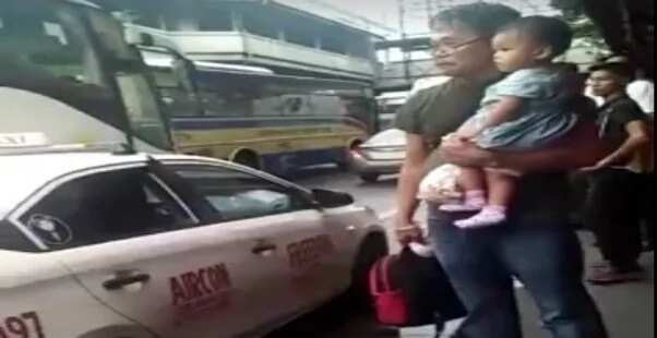 Pinoy Grandpa Fights With Taxi Driver After Being Forced Out Due To