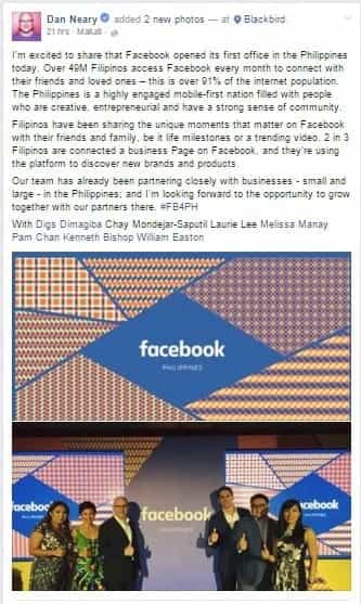 Facebook opens PH office