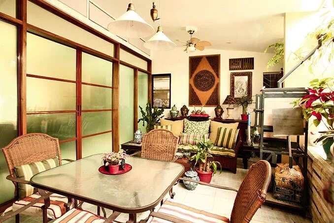 Enrique Gil’s family home, with a Modern Asian feel