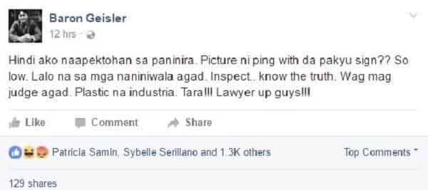 Baron Geisler sheds light on the alleged 'unprofessional ...