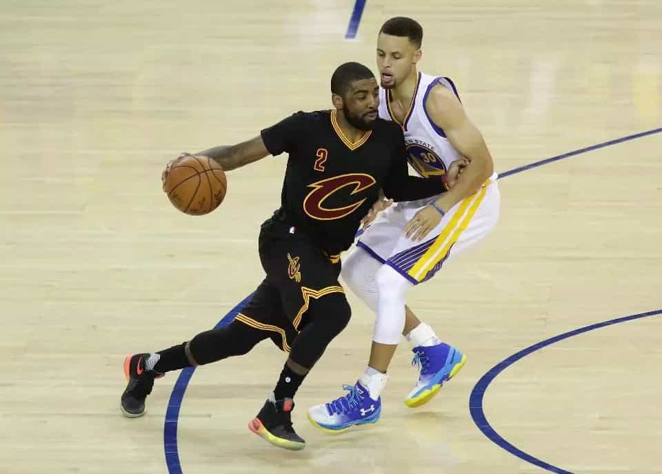 Irving, James tow Cavs past Warriors in NBA Finals Game 5 win