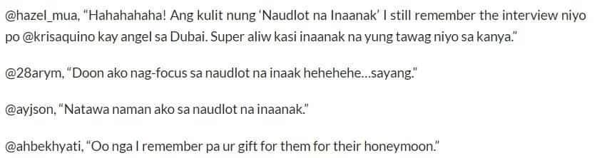 Netizens are getting good vibes from Kris Aquino's 'naudlot na inaanak' reference to Luis Manzano