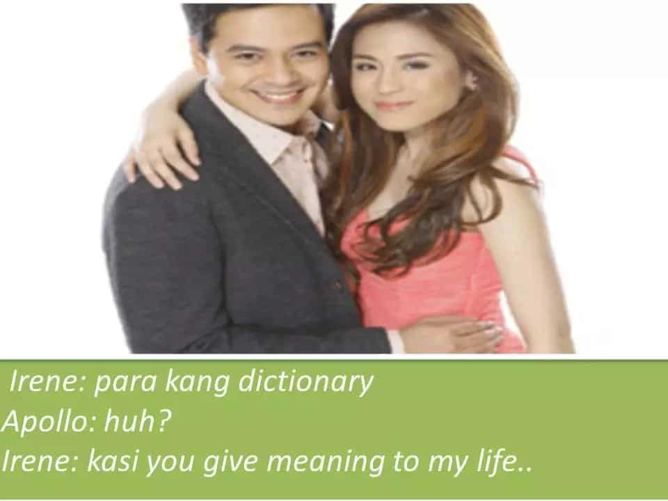 Funny but heartwarming pick-up lines from My Amnesia Girl. Top 10 cute "hugot" pickup lines! Funny but heartwarming pick-up lines from My Amnesia Girl. Top 10 cute "hugot" pickup lines!