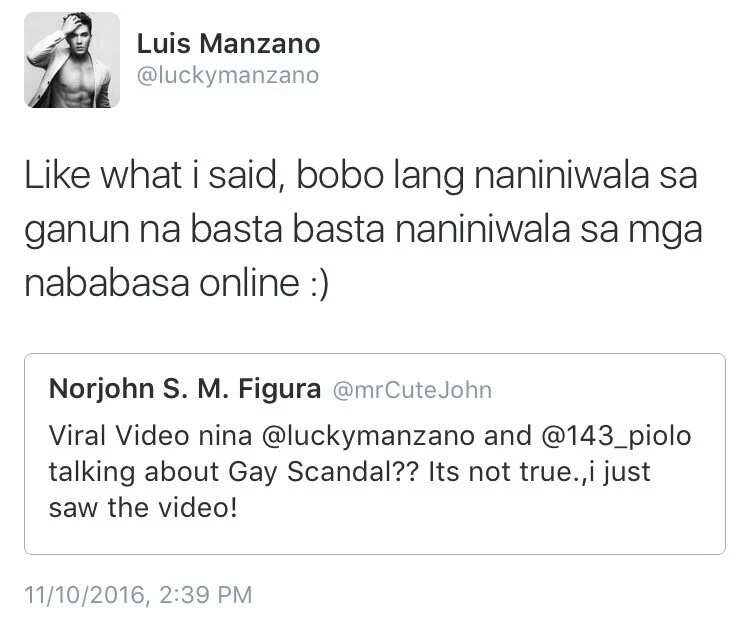 4 times Luis Manzano responded harshly to netizens