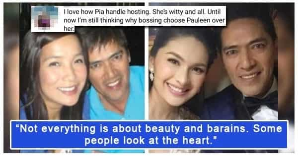 May Comparison Pauleen Luna Sotto Answers A Netizen Wondering Why Vic Sotto Chose Her Over Pia 