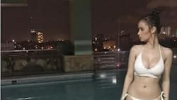 'Pantasya ng bayan' Kim Domingo flaunts gym body photo wearing a stunning white bikini