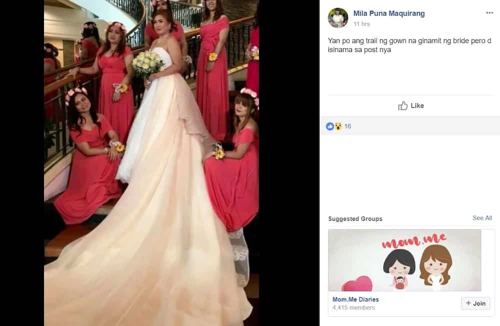 Nagsagutan na sila! Designer of the viral wedding gown airs her side of the story in the hopes of clearing her name