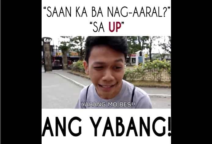 UP (University of the Philippines)?.. Cocky! Video went viral!