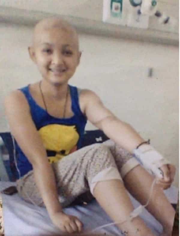 Teeange girl na naputulan ng kaliwang braso dahil sa cancer, kinakitaan parin ng positibong pananaw sa buhay