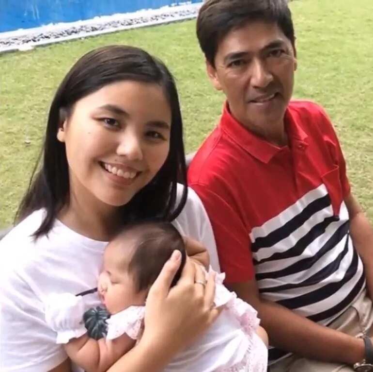 Baby Talitha gets a special visit from her half-sister Paulina Sotto