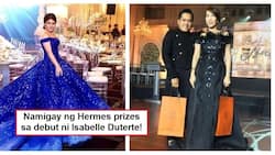 Parang Prinsesa! Isabelle Duterte gave away expensive Hermes items as prizes at her grand debut celebration