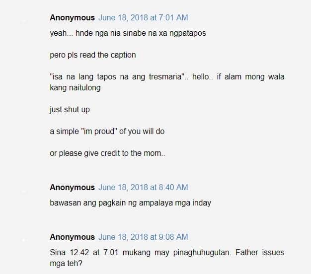 Netizens react when Paul Alvarez attended his daughter's graduation