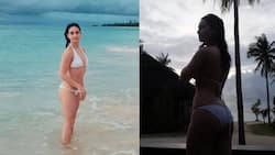 Coleen Garcia shows off her beach body in Balesin