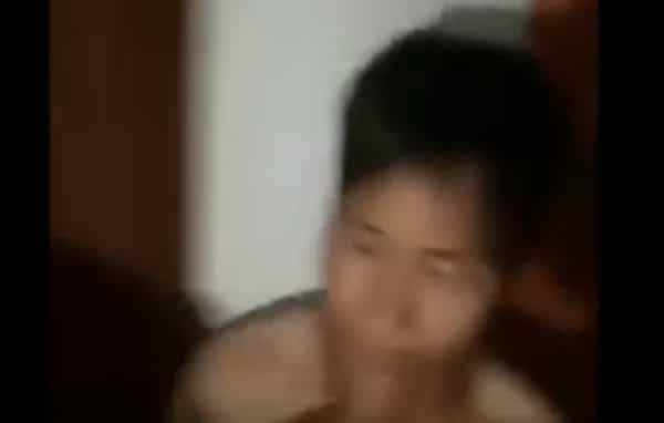 Asian lovers cheat on their partners in a hotel