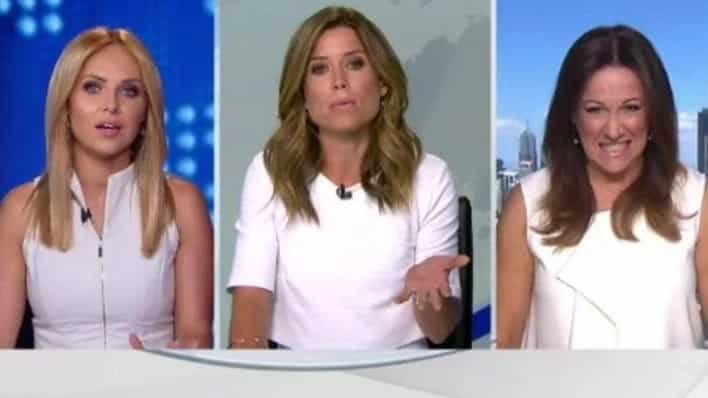 Australian TV Host Has A Tantrum Because Coworker Has Same Colored Dress