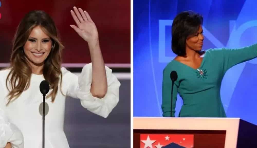 Melania Trump plagiarized Michelle Obama’s speech