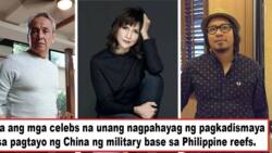 Umalma na mga celebs! Reports about completed air and naval bases in PH reefs elicited angry reactions from celebs