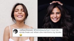 Lovi Poe is loved by this internationally acclaimed author who panics whenever she reads her books