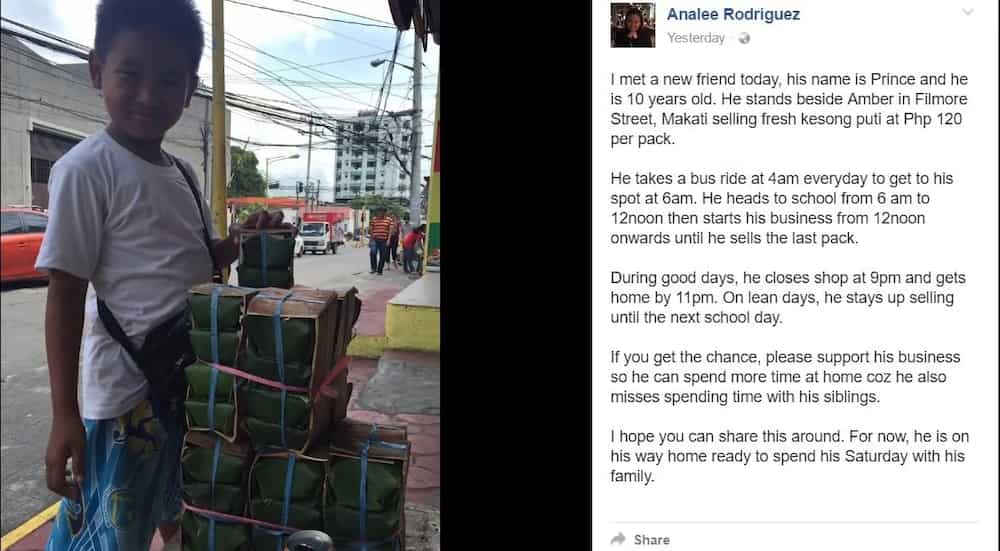 10-yr-old boy sells kesong puti to support family 10-yr-old boy sells kesong puti to support family