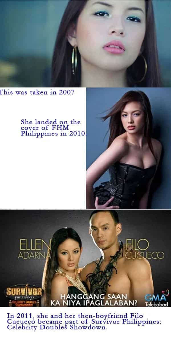 Ellen Adarna from 2005 to 2017: from charming teen to femme fatale