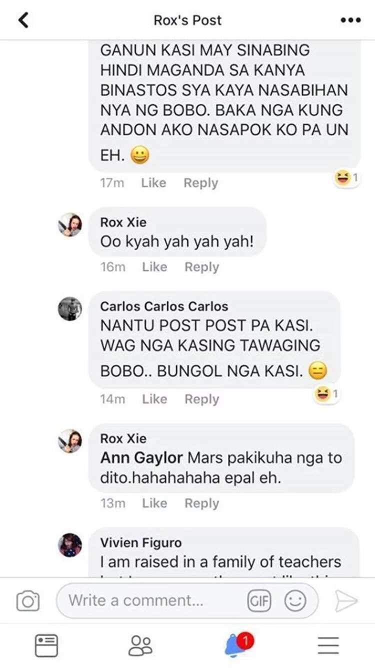 Teacher calls student as 'bobo' on social media