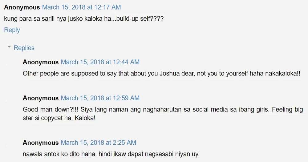 Ang daming nainis! Joshua Garcia gets flak from netizens after posting cryptic tweet amid his alleged "chat" with a female netizen