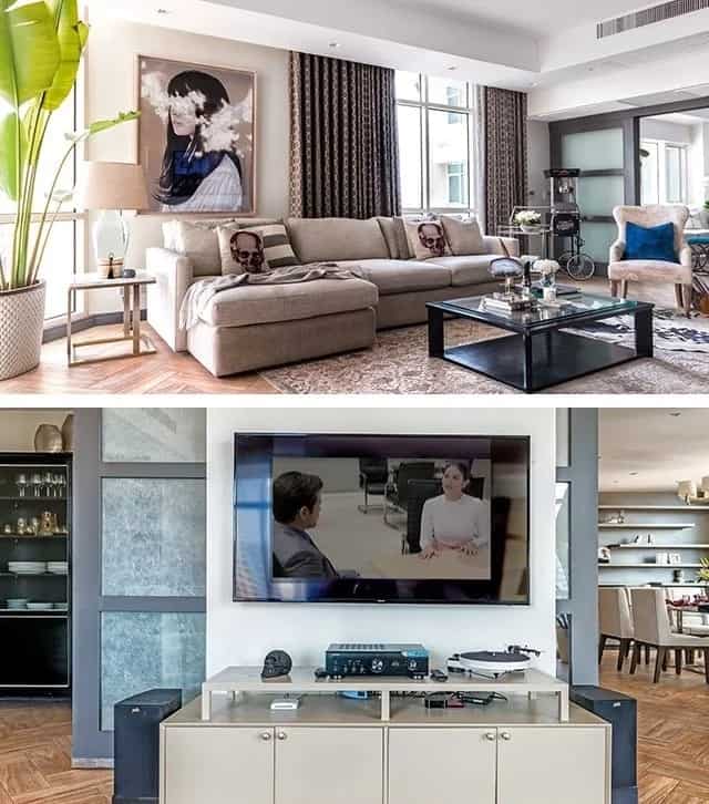 Iza Calzado’s renovated modern condominium unit in Makati City