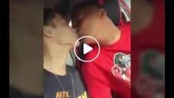 Sweet gay couple breaks social media with love sealed with magical kisss in viral video