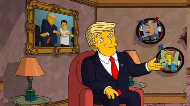 Duterte, Trump appear on popular US cartoon 'The Simpsons'