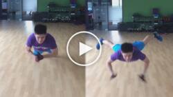 Lakas ni kuya! Robi Domingo shows off his muscles and push-up skills in this amazing video