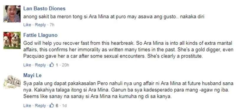 Ara Mina accused as 'immoral, gold digger and prostitute' after Rina Navarro broke silence on betrayal issue