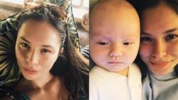 Georgina Wilson's sister has the classiest reply to Baby Archie Burnand's basher