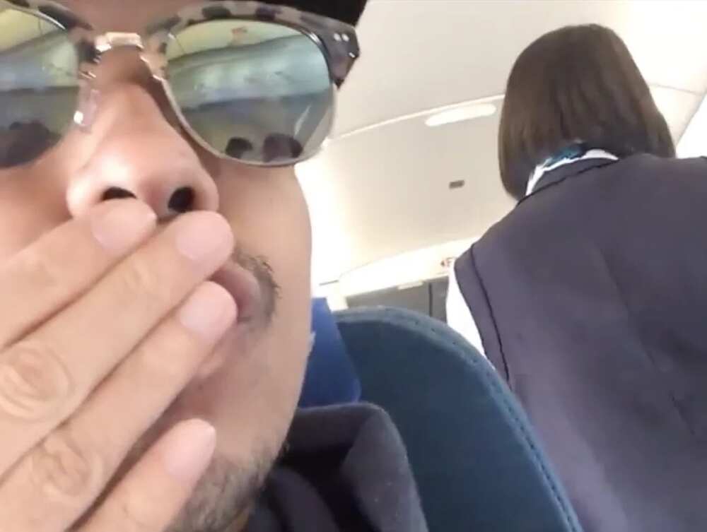 Netizen shares video of his flight attendant crush