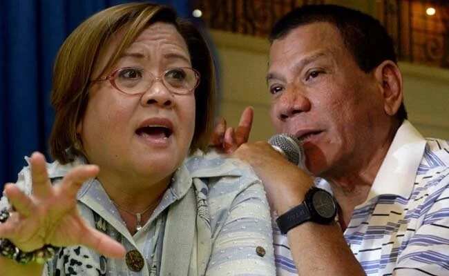 De Lima confirms and denies Duterte's allegations