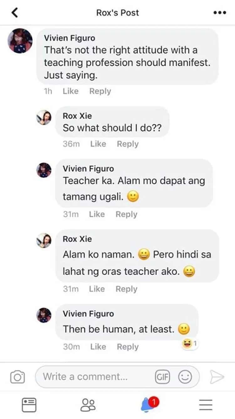 Teacher calls student as 'bobo' on social media