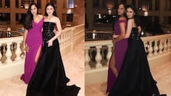 Claudia Barretto and Juliana Gomez look dashing in their long gowns