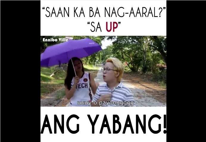 UP (University of the Philippines)?.. Cocky! Video went viral!